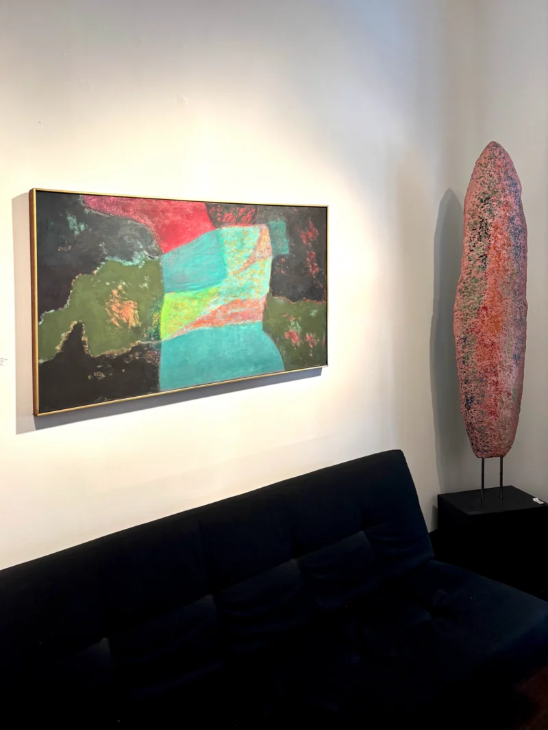 Installation shot from Abstract Legacy, @ Anita Shapolsky Gallery