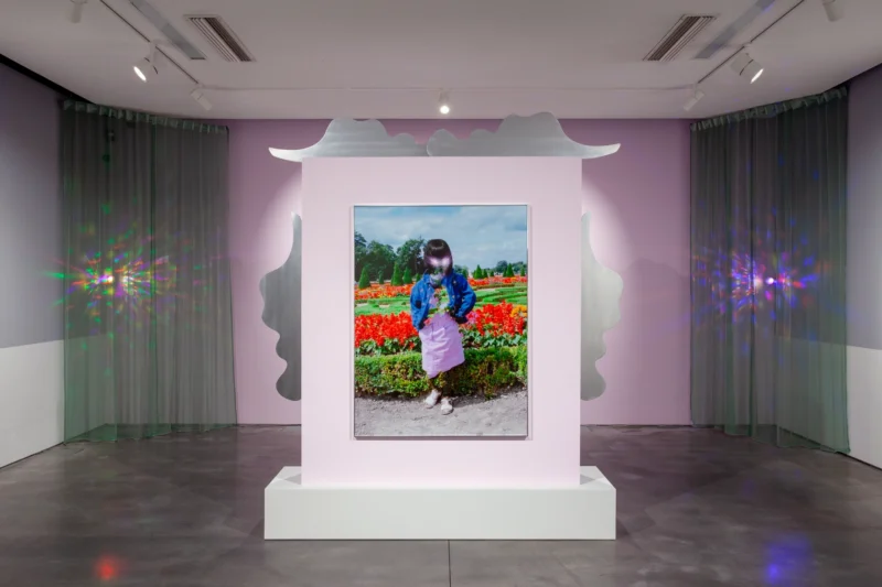 Installation shot from Nhu Xuan Hua: Of Walking on Fire, @ Autograph