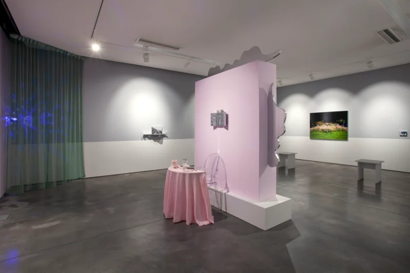Installation shot from Nhu Xuan Hua: Of Walking on Fire, @ Autograph