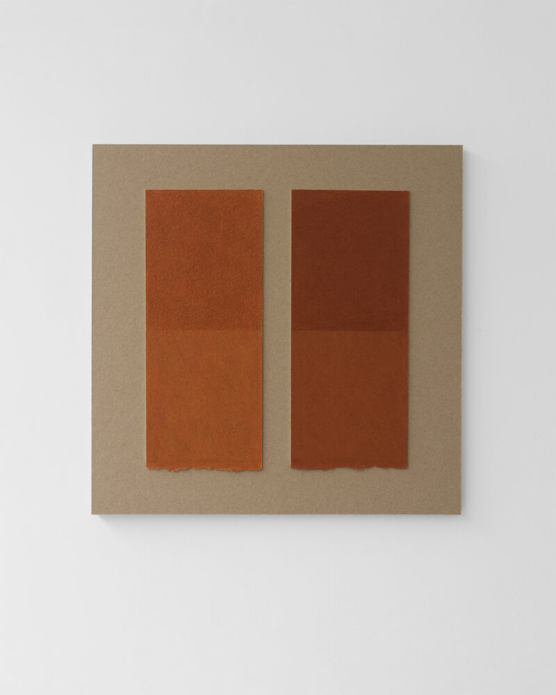Lucinda Burgess, November Colour Chart No.1 : Terracotta, Sanguine, 2026