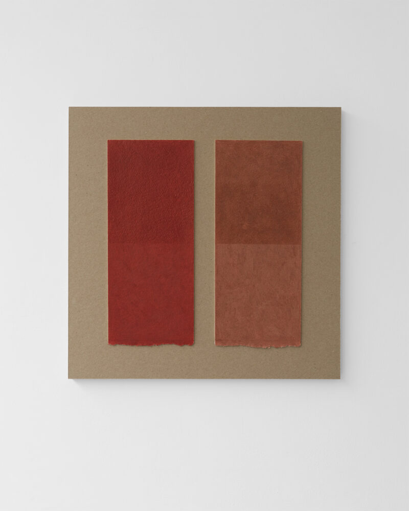 Lucinda Burgess, November Colour Chart No. 2: Pompeian Red, Cinnamon, 2026