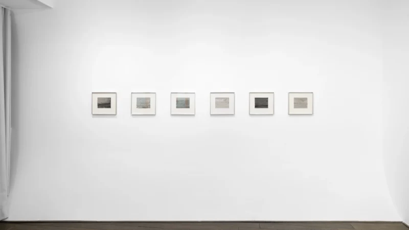 Installation shot from Lucinda Burgess: Morphosis, @ Bartha_contemporary