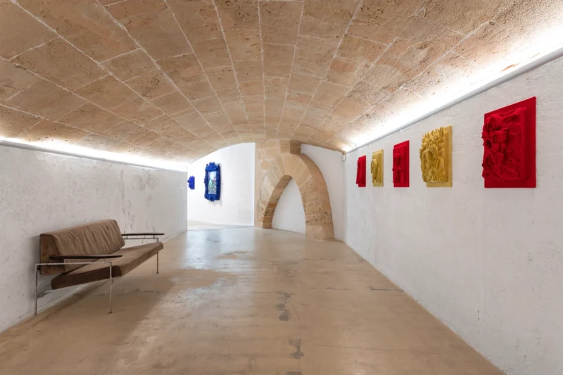 Installation shot from Tales From the Garden, @ Baró Galeria