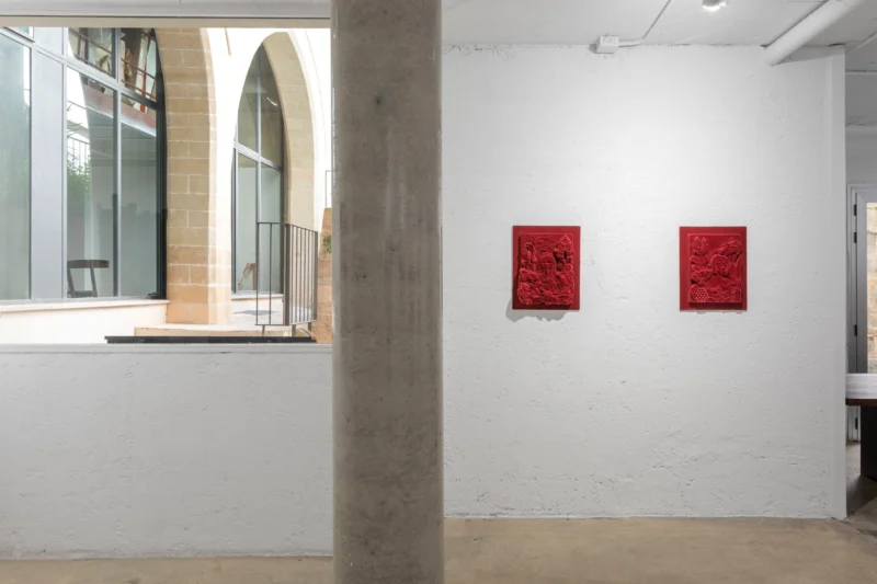 Installation shot from Tales From the Garden, @ Baró Galeria