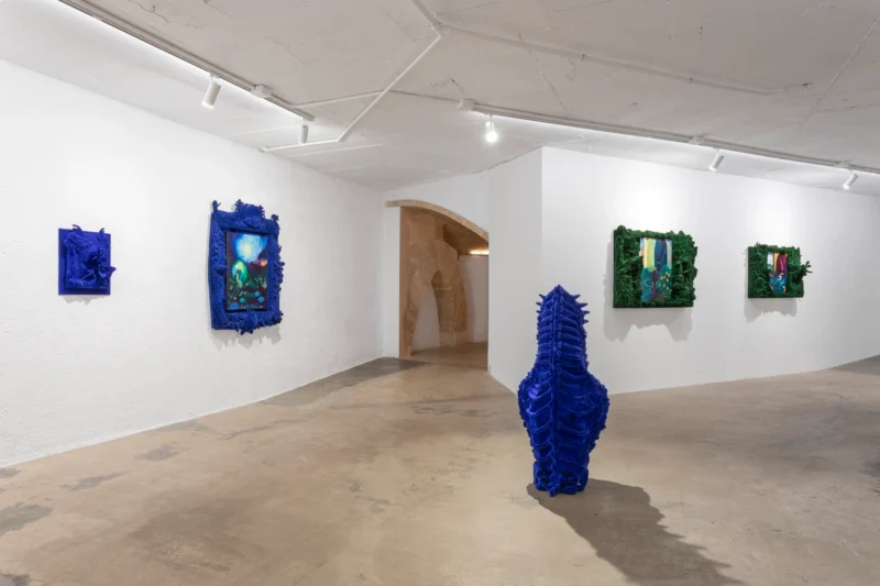 Installation shot from Tales From the Garden, @ Baró Galeria