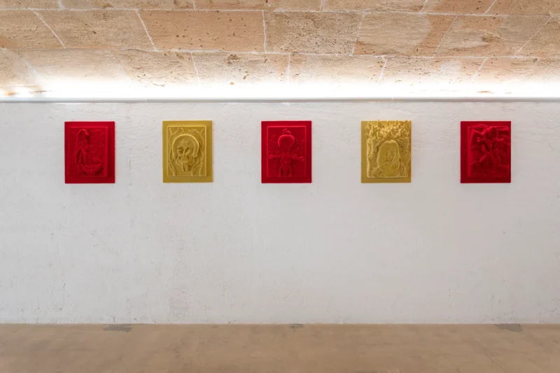 Installation shot from Tales From the Garden, @ Baró Galeria