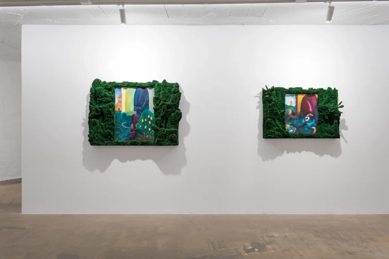 Installation shot from Tales From the Garden, @ Baró Galeria