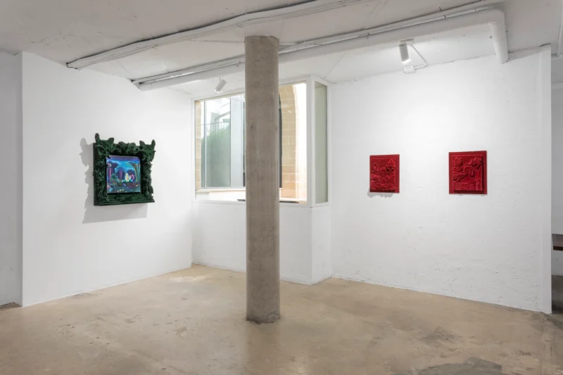 Installation shot from Tales From the Garden, @ Baró Galeria