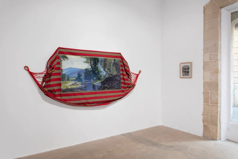 Installation shot from Tirar del Hilo, @ Baró Galeria