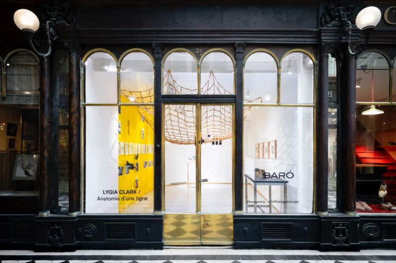 Installation shot from Lygia Clark: Anatomie d’une ligne, @ Baró Galeria