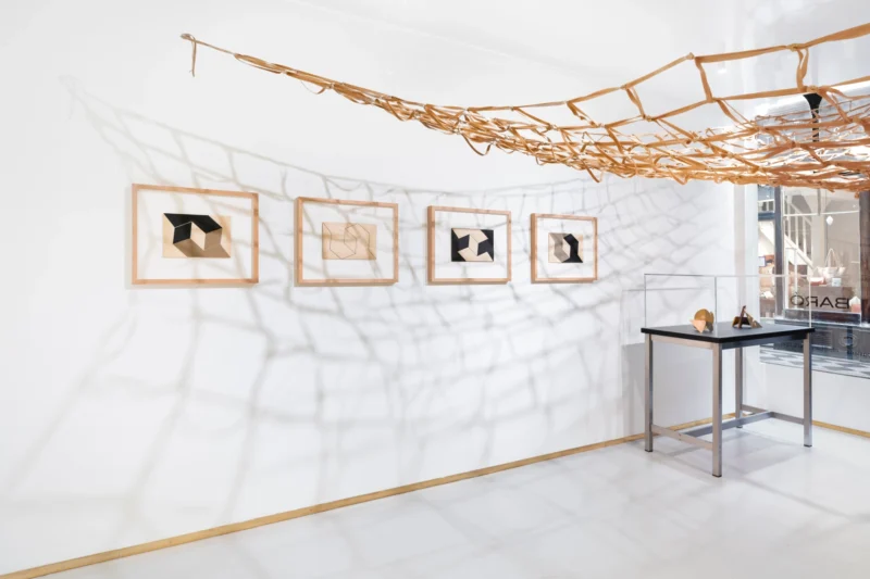 Installation shot from Lygia Clark: Anatomie d’une ligne, @ Baró Galeria