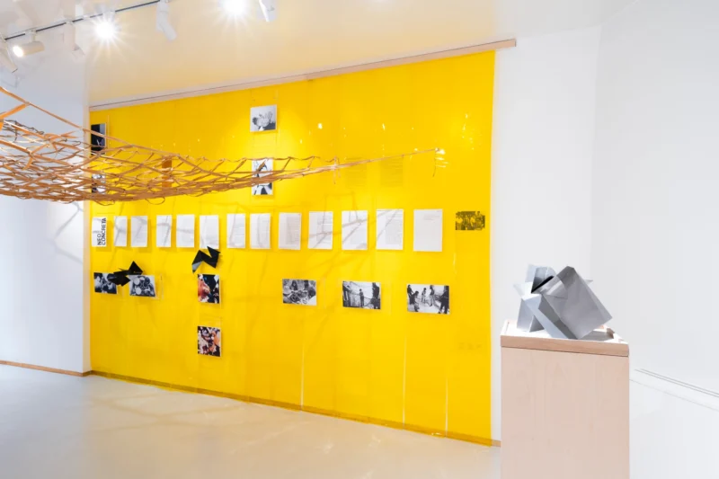 Installation shot from Lygia Clark: Anatomie d’une ligne, @ Baró Galeria