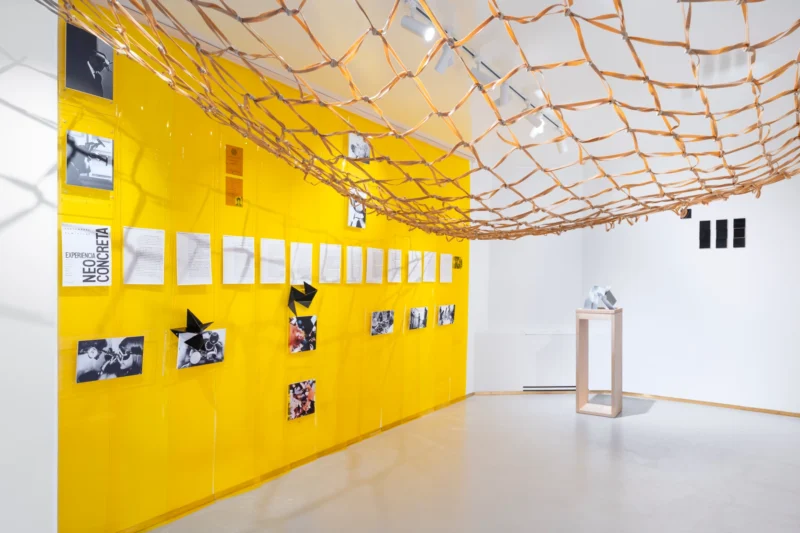 Installation shot from Lygia Clark: Anatomie d’une ligne, @ Baró Galeria