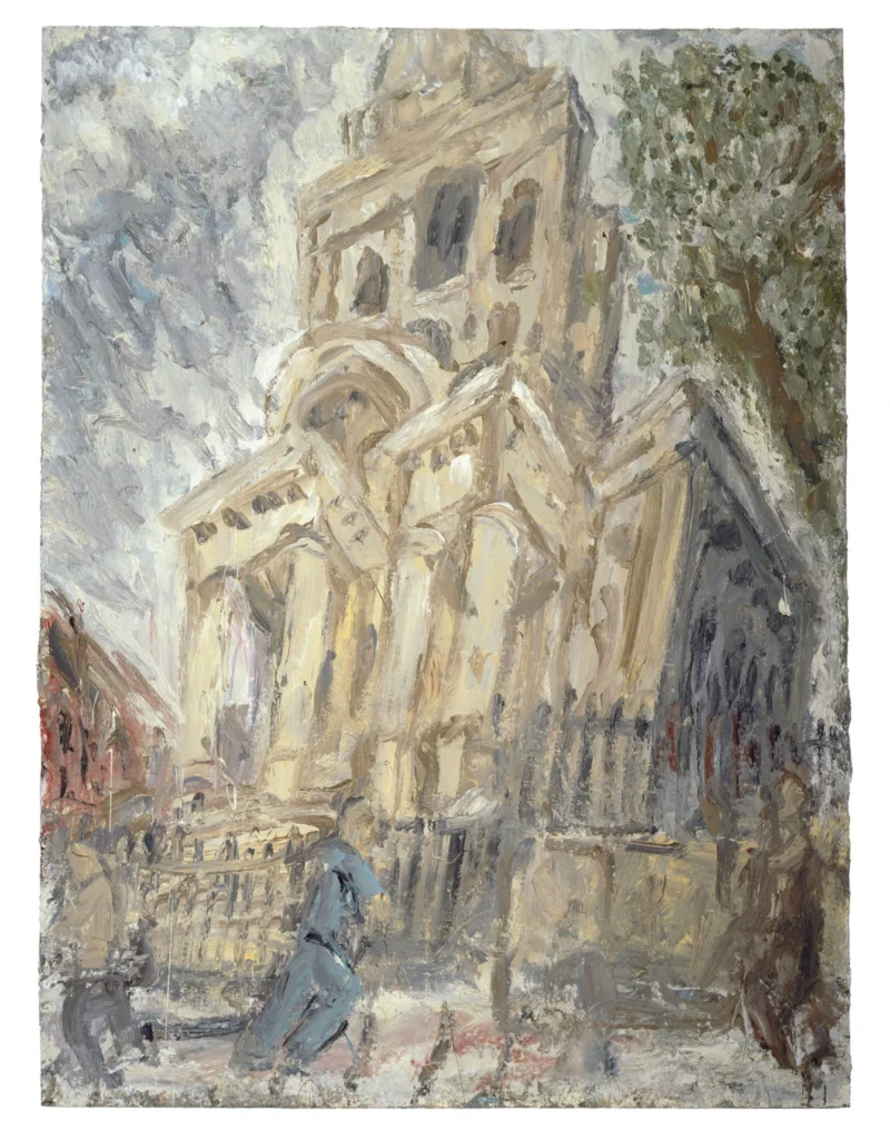 Leon Kossoff, Christ Church, Summer Afternoon, 1994