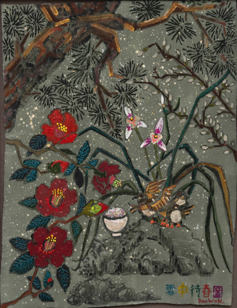 Doowon Lee, Waiting for Spring in the Snow, 2025
