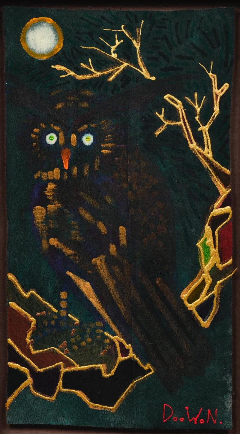 Doowon Lee, Wide-Eyed Owl, 2025