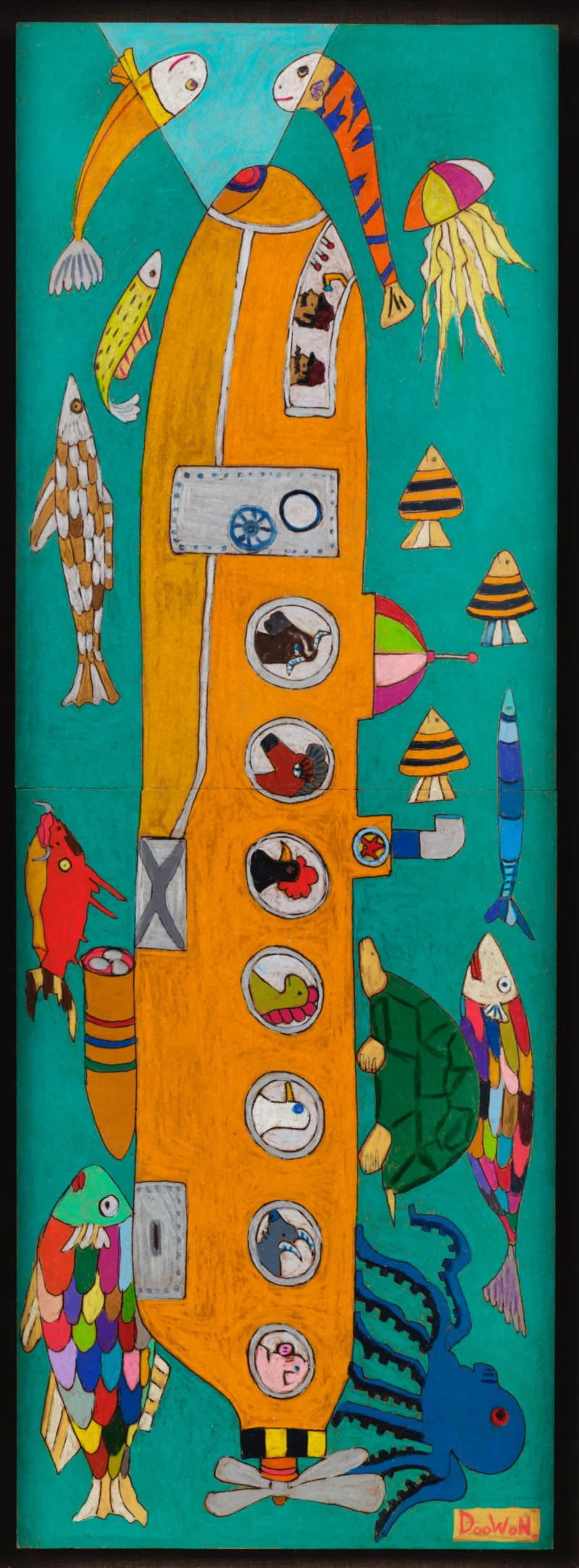 Doowon Lee, Yellow Submarine in Vertical Flight, 2025