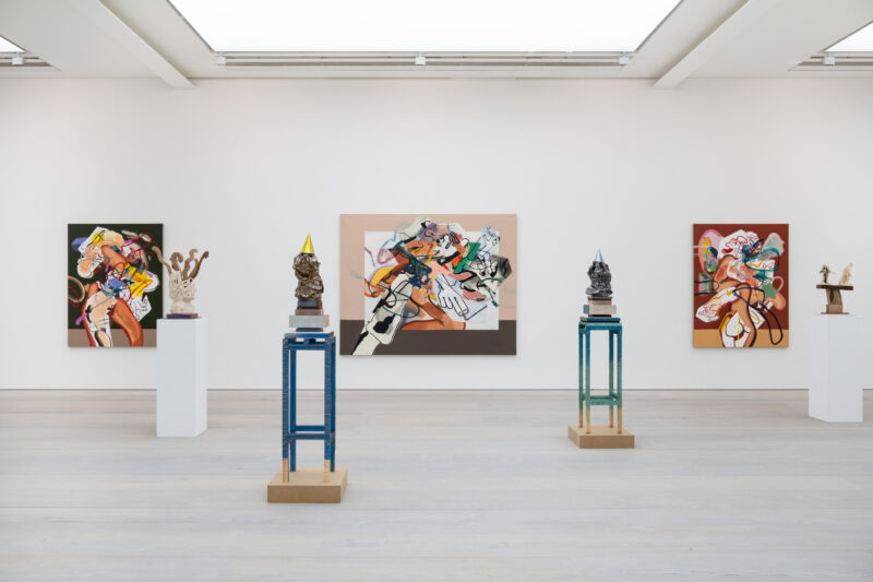 Installation shot from Andrew Moncrief & Sebastian Neeb: The Wink & Nudge, @ BEERS London