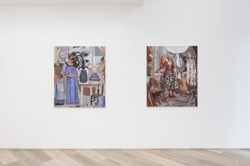 Installation shot from Alice Herbst: The Whispering Game, @ BEERS London