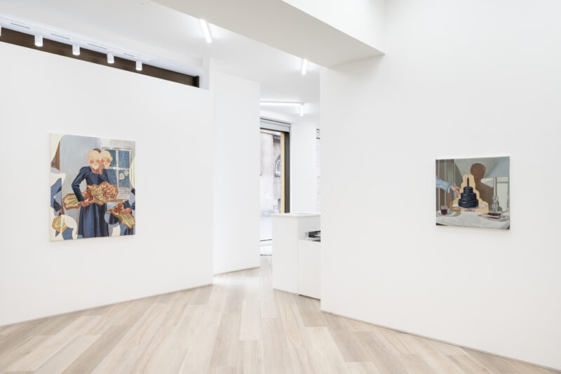 Installation shot from Alice Herbst: The Whispering Game, @ BEERS London