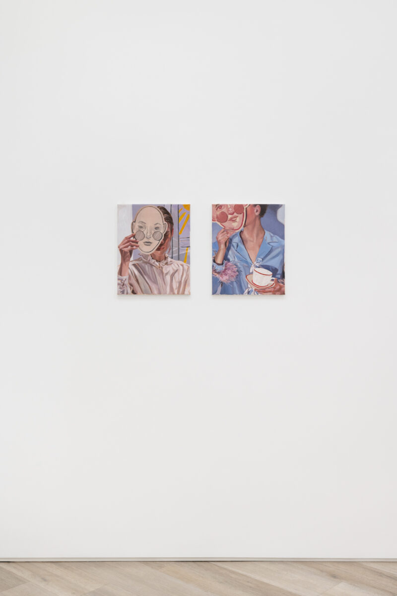 Installation shot from Alice Herbst: The Whispering Game, @ BEERS London