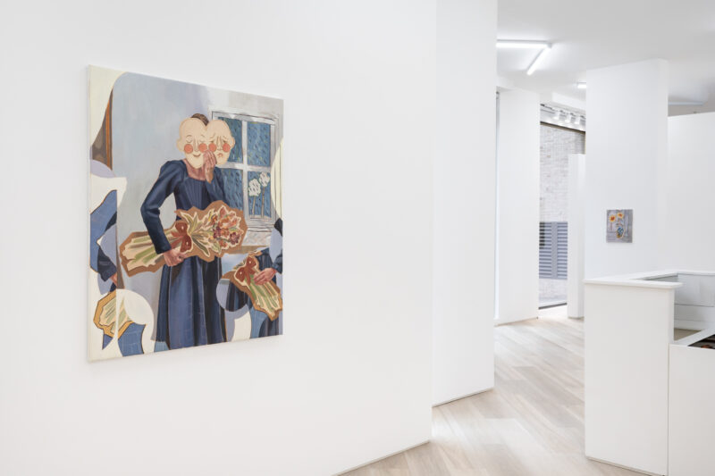 Installation shot from Alice Herbst: The Whispering Game, @ BEERS London