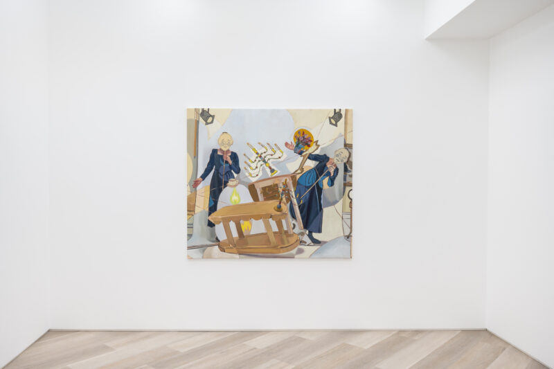 Installation shot from Alice Herbst: The Whispering Game, @ BEERS London