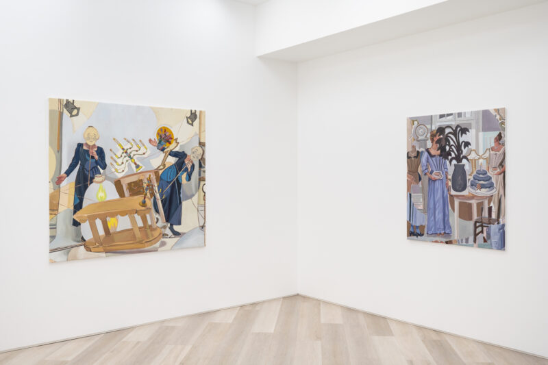 Installation shot from Alice Herbst: The Whispering Game, @ BEERS London