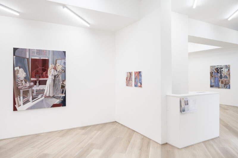 Installation shot from Alice Herbst: The Whispering Game, @ BEERS London