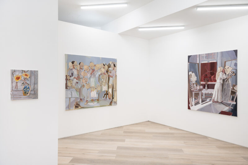 Installation shot from Alice Herbst: The Whispering Game, @ BEERS London