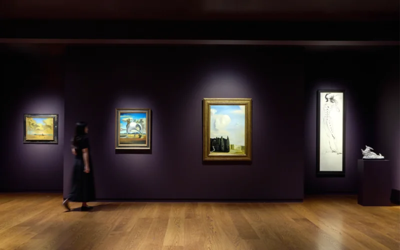 Installation shot from Dalí: The Great Years, 1929-1939, @ Di Donna
