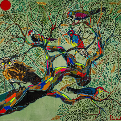 Image from Doowon Lee: Doowon Arrives in New York with Too Many Animals, at ACA Galleries