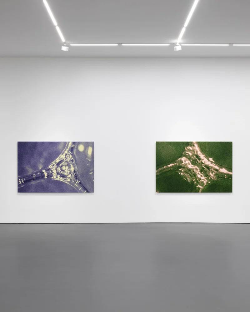 Installation shot from Tauba Auerbach: Easy Assembly, @ Esther Schipper