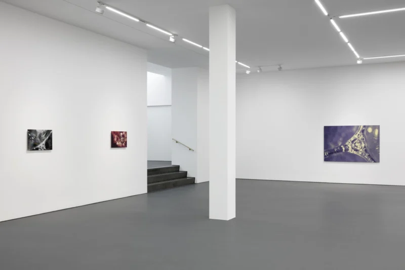 Installation shot from Tauba Auerbach: Easy Assembly, @ Esther Schipper