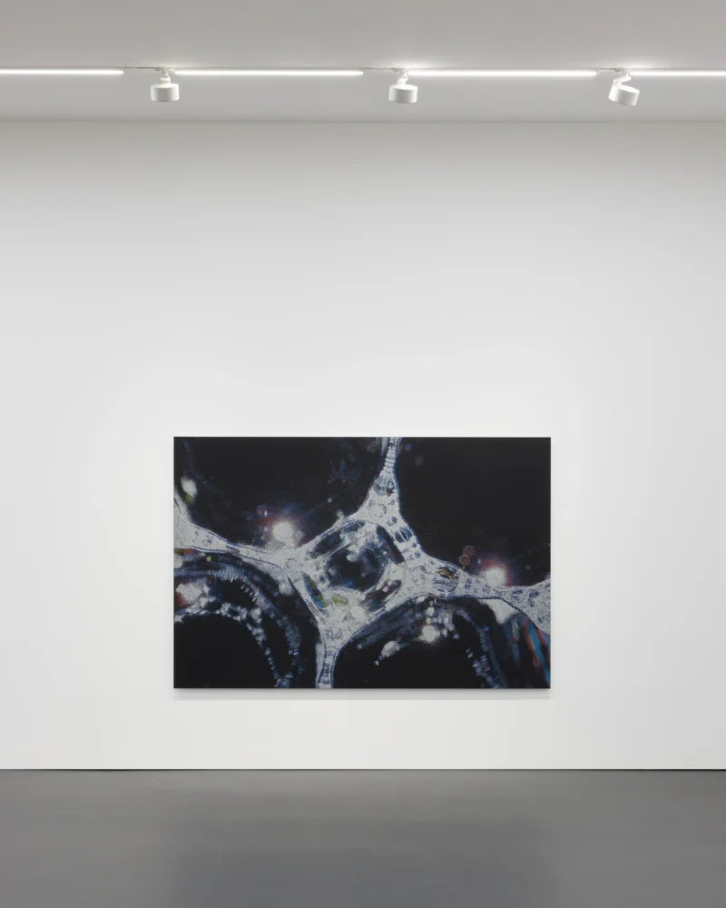 Installation shot from Tauba Auerbach: Easy Assembly, @ Esther Schipper