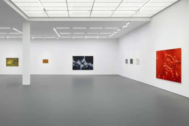 Installation shot from Tauba Auerbach: Easy Assembly, @ Esther Schipper