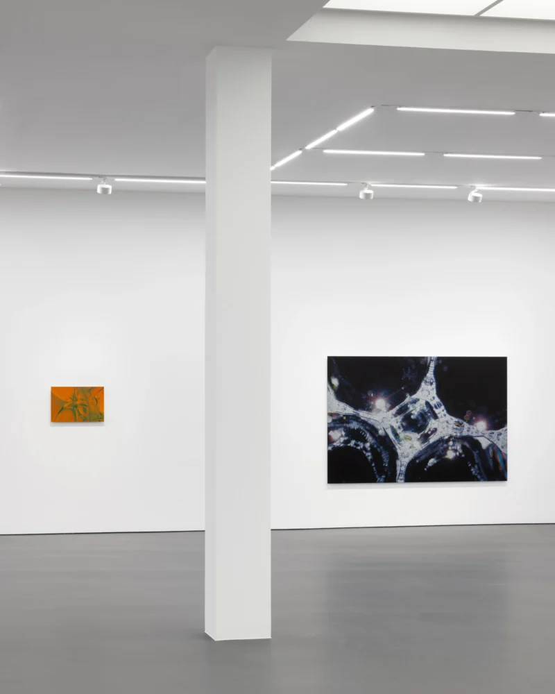 Installation shot from Tauba Auerbach: Easy Assembly, @ Esther Schipper