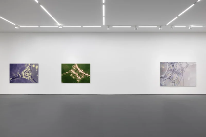 Installation shot from Tauba Auerbach: Easy Assembly, @ Esther Schipper