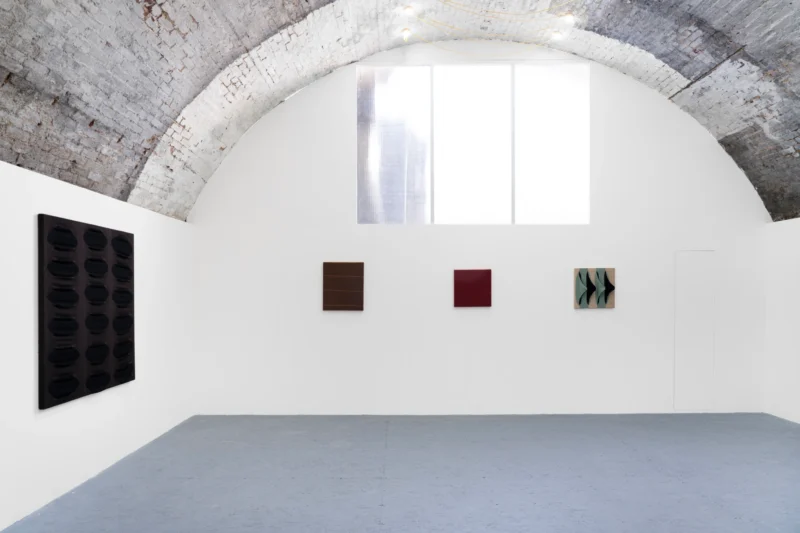 Installation shot from Annie Shead: 9,983 Rows, @ FreddieFoulkes Gallery