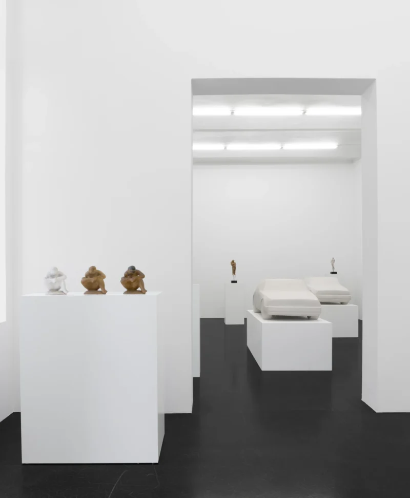 Installation shot from Elie Nadelman Peter Fischli David Weiss, @ Galerie Buchholz