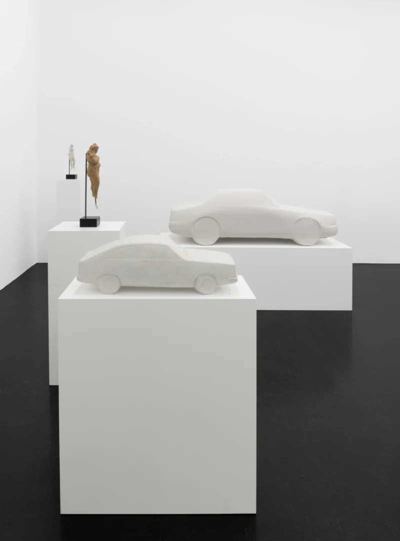 Installation shot from Elie Nadelman Peter Fischli David Weiss, @ Galerie Buchholz