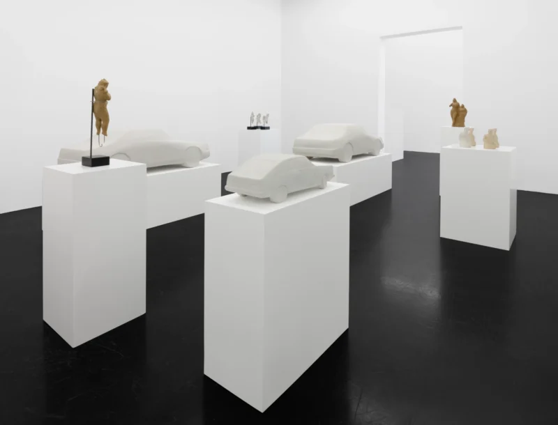 Installation shot from Elie Nadelman Peter Fischli David Weiss, @ Galerie Buchholz