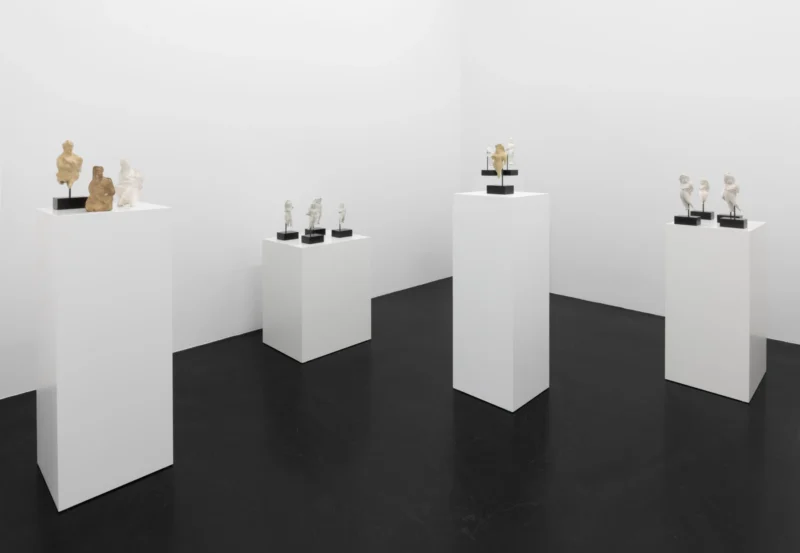 Installation shot from Elie Nadelman Peter Fischli David Weiss, @ Galerie Buchholz