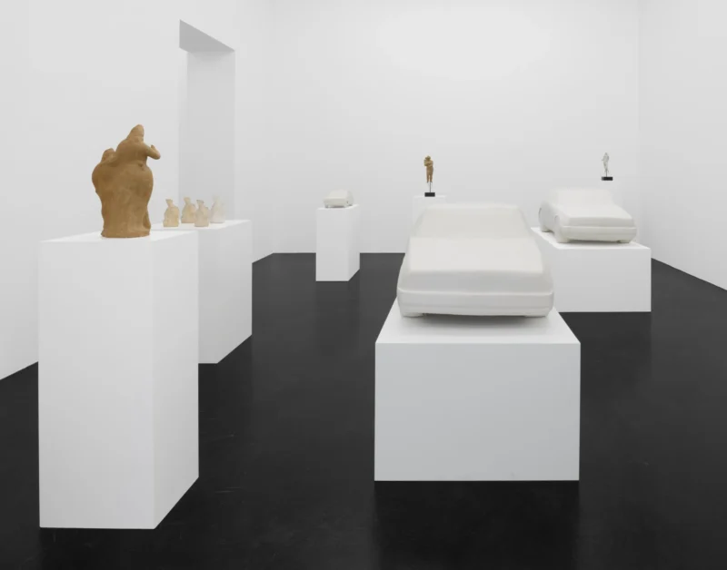 Installation shot from Elie Nadelman Peter Fischli David Weiss, @ Galerie Buchholz