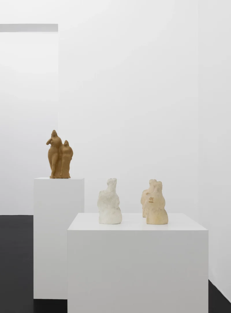 Installation shot from Elie Nadelman Peter Fischli David Weiss, @ Galerie Buchholz