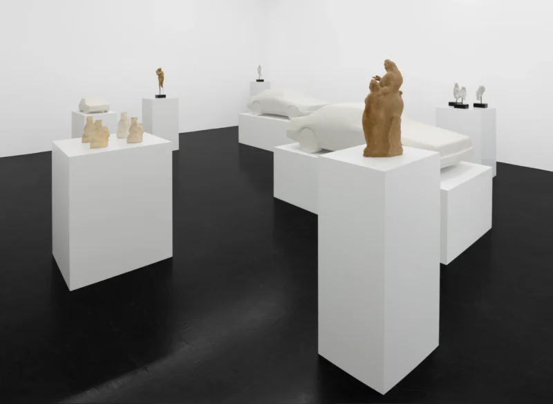 Installation shot from Elie Nadelman Peter Fischli David Weiss, @ Galerie Buchholz