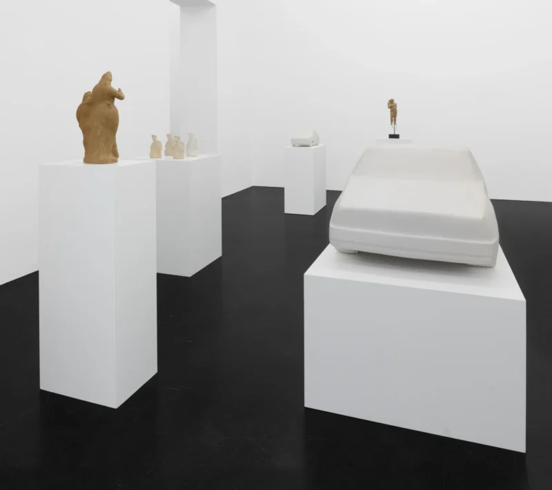 Installation shot from Elie Nadelman Peter Fischli David Weiss, @ Galerie Buchholz