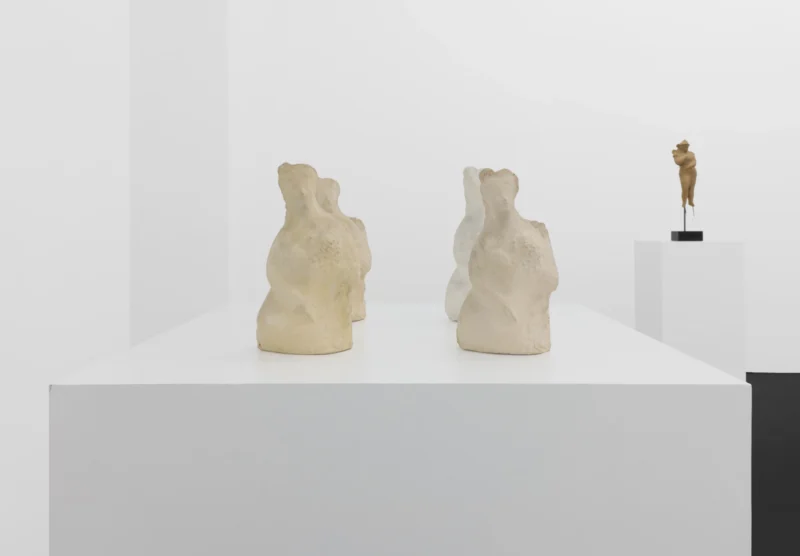 Installation shot from Elie Nadelman Peter Fischli David Weiss, @ Galerie Buchholz