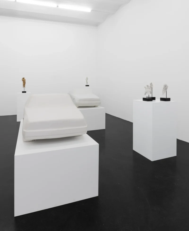 Installation shot from Elie Nadelman Peter Fischli David Weiss, @ Galerie Buchholz