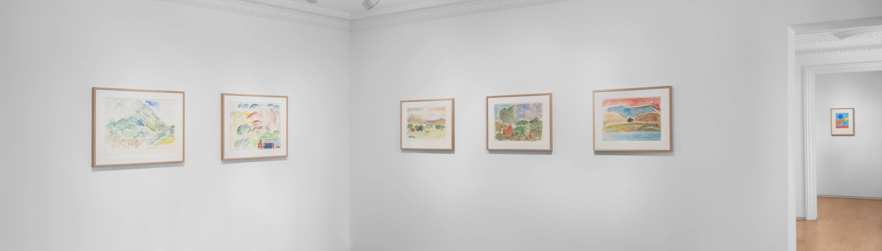 Image for our show of the day, Etel Adnan: Au coeur du silence, at Galerie Lelong Matignon